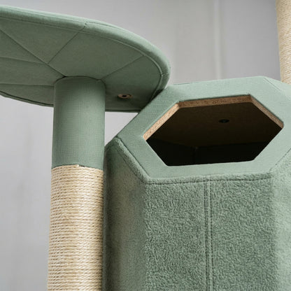 Mvdxf Corner Three Platform Cat Tower Sage - Detail view