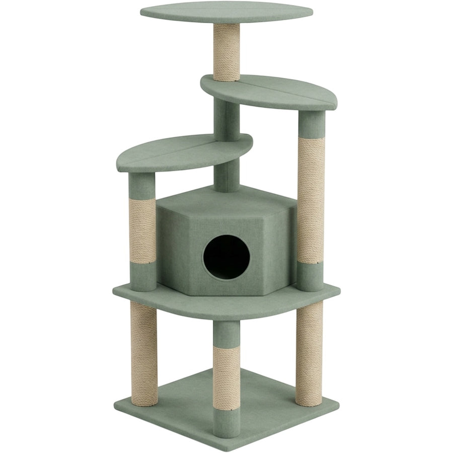Mvdxf Corner Three Platform Cat Tower Sage